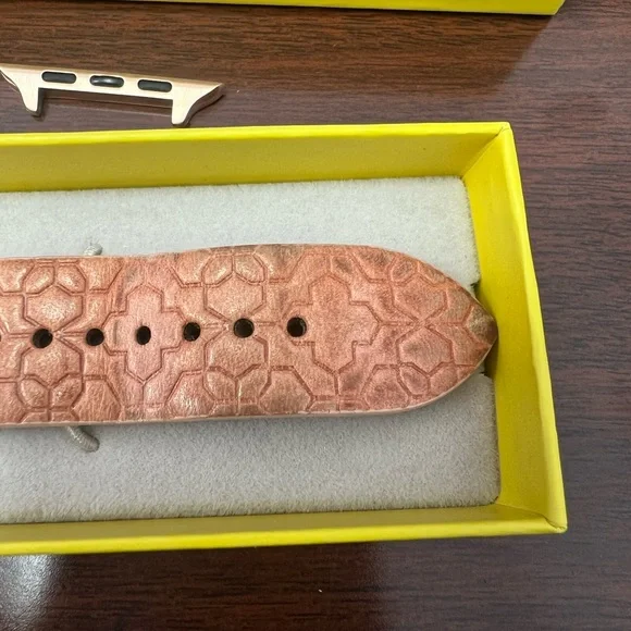 Kendra Scott Filigree Leather Watch Band - Picture 5 of 11